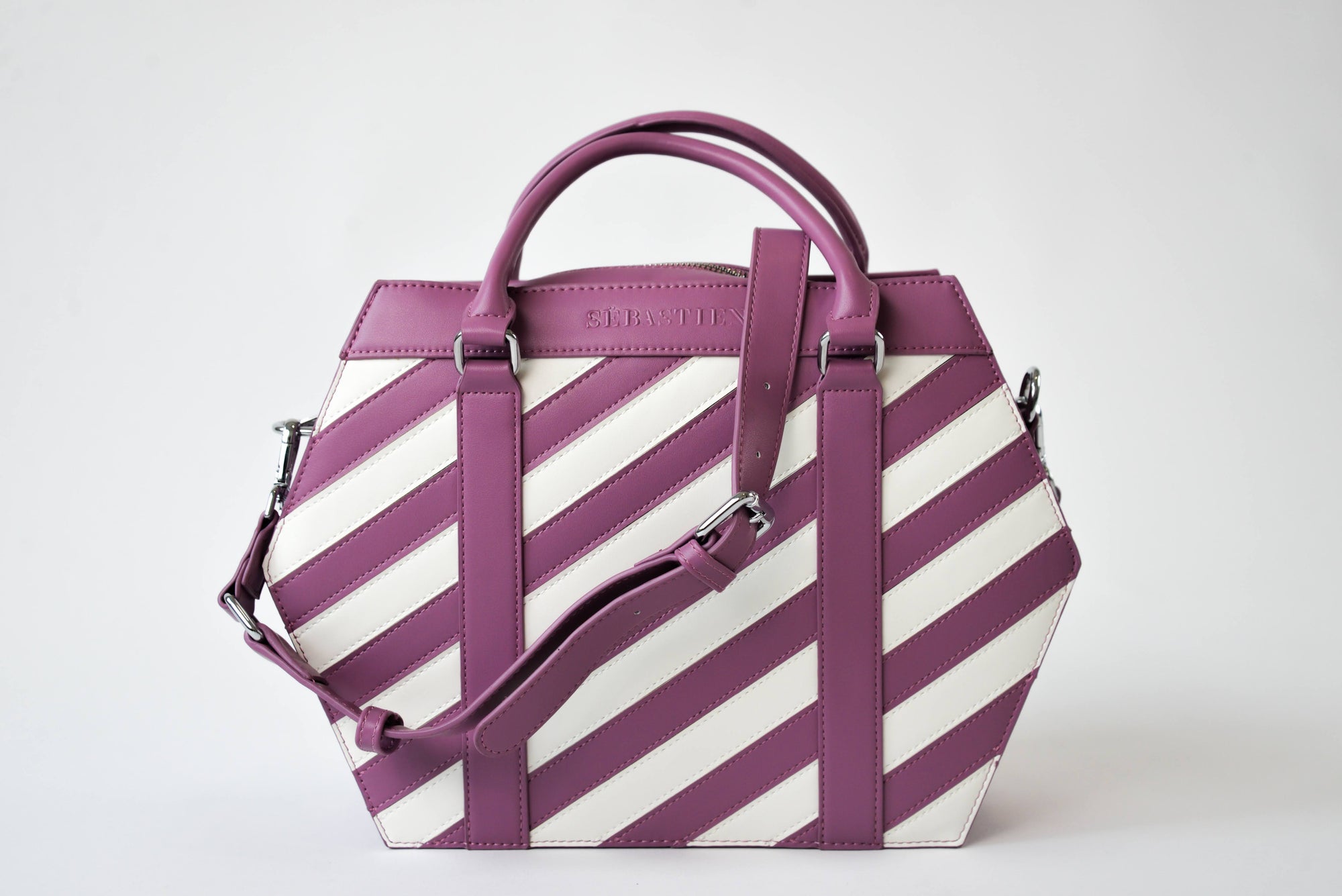 Echoveil Handbag in Stripes