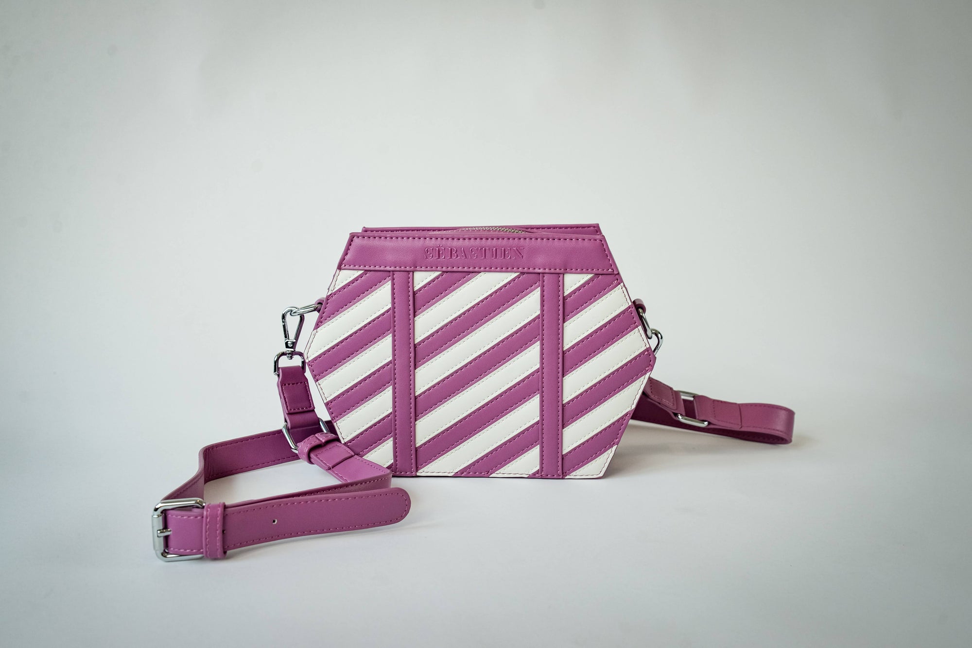 Echoveil Crossbody in Stripes