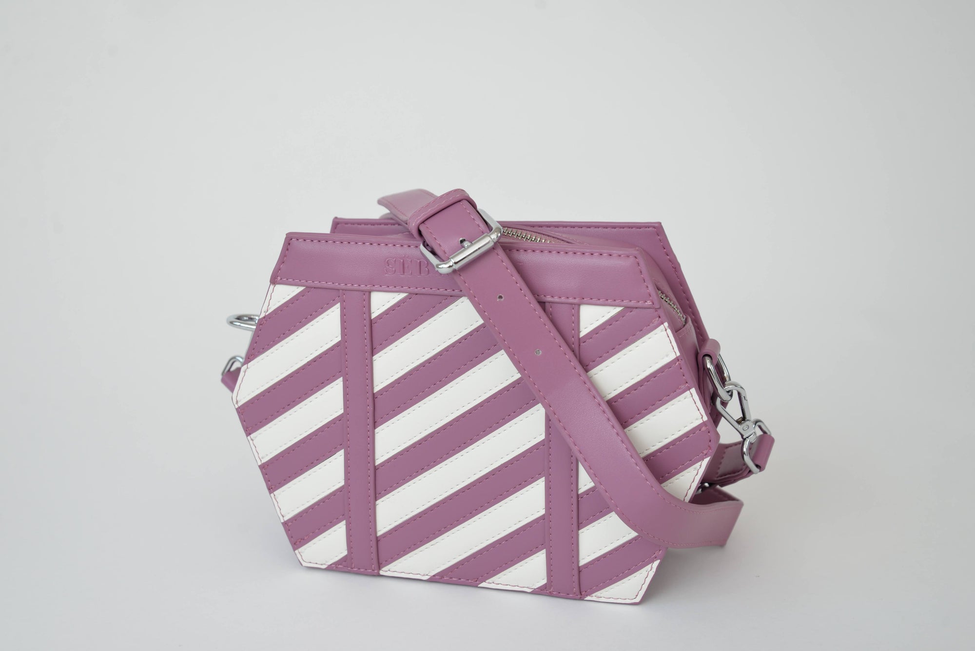 Echoveil Crossbody in Stripes
