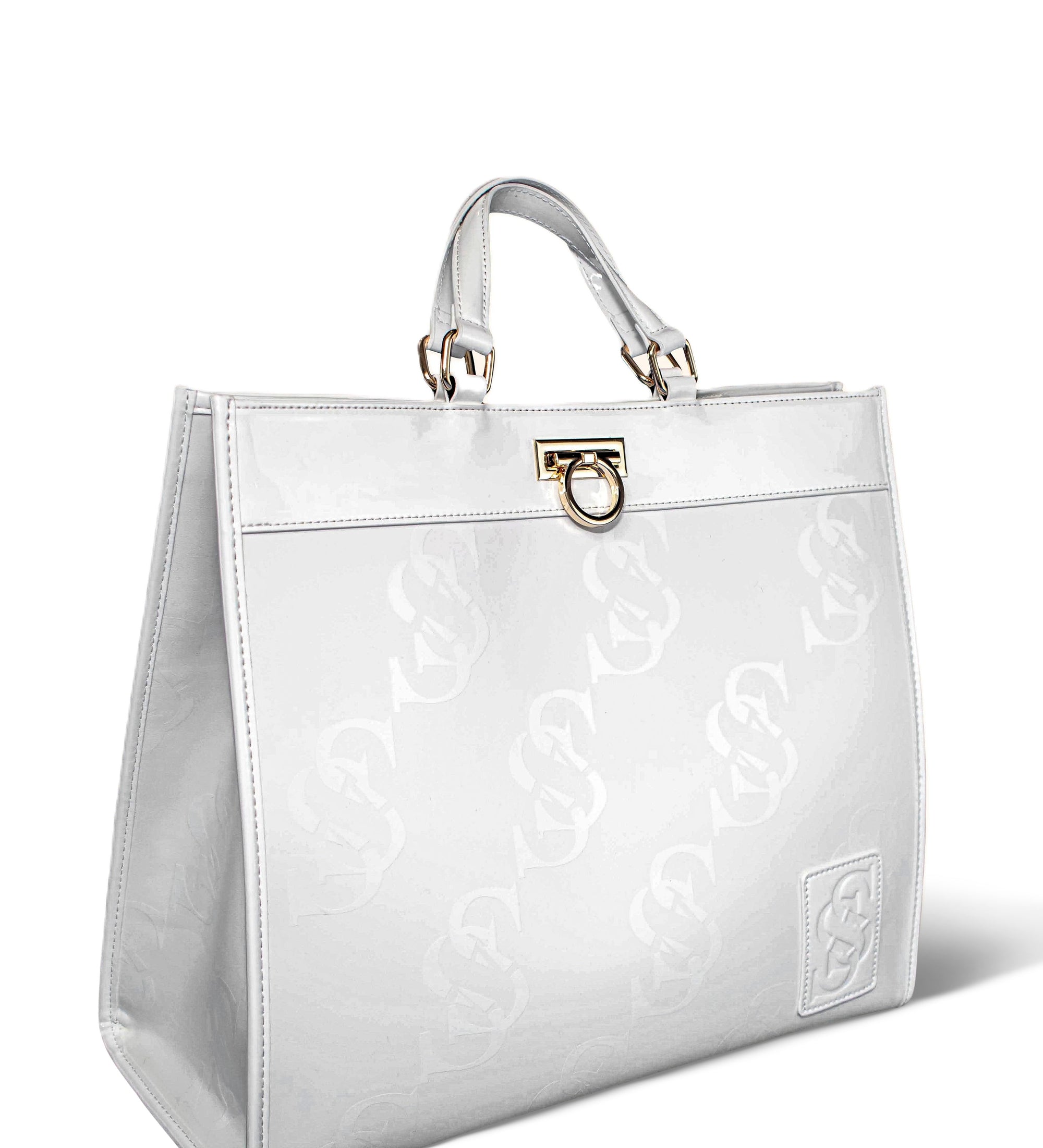 Signature Monogram Sekko Tote - Arctic Pearl