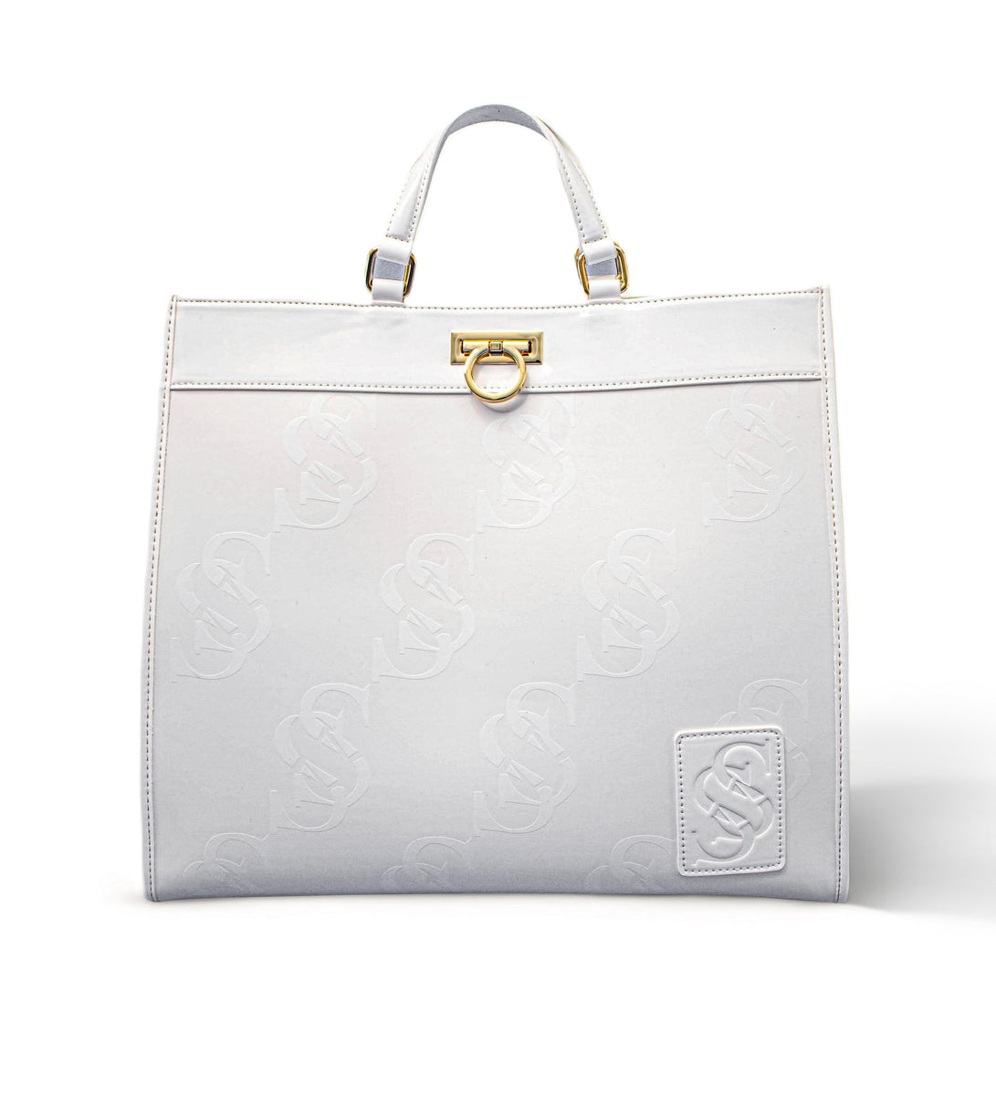 Signature Monogram Sekko Tote - Arctic Pearl – Sebastien DuPont