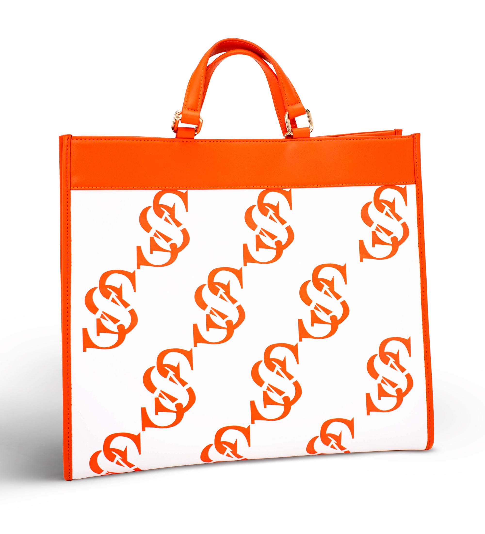 Signature Monogram Sekko Tote - Blood Orange
