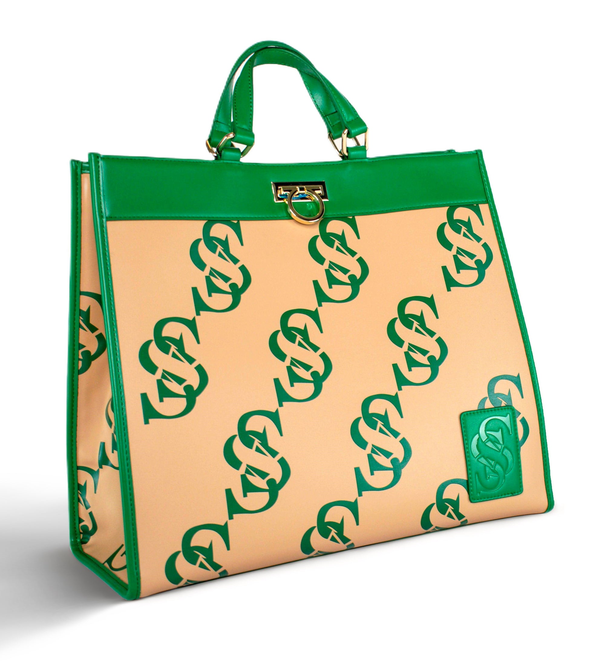 Signature Monogram Sekko Tote - Shadow Jade