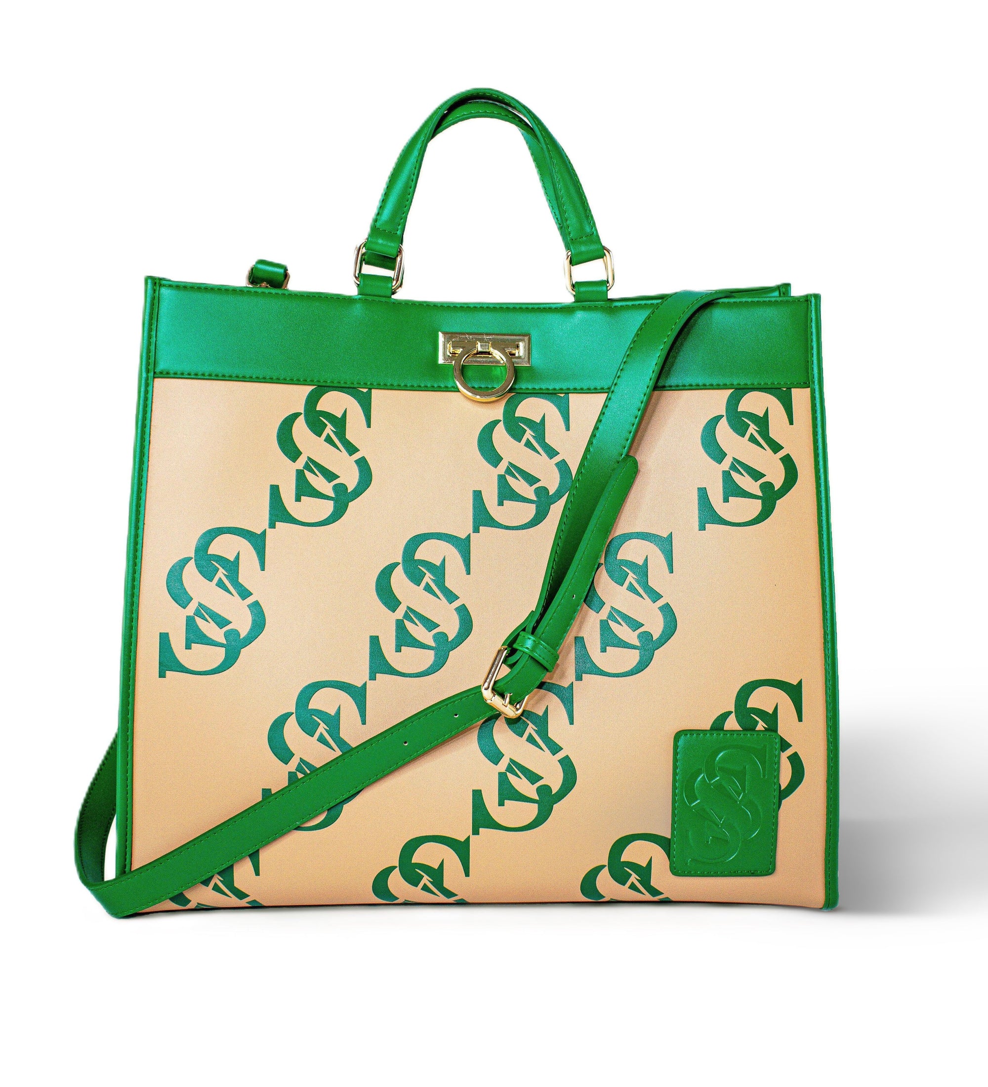 Signature Monogram Sekko Tote - Shadow Jade
