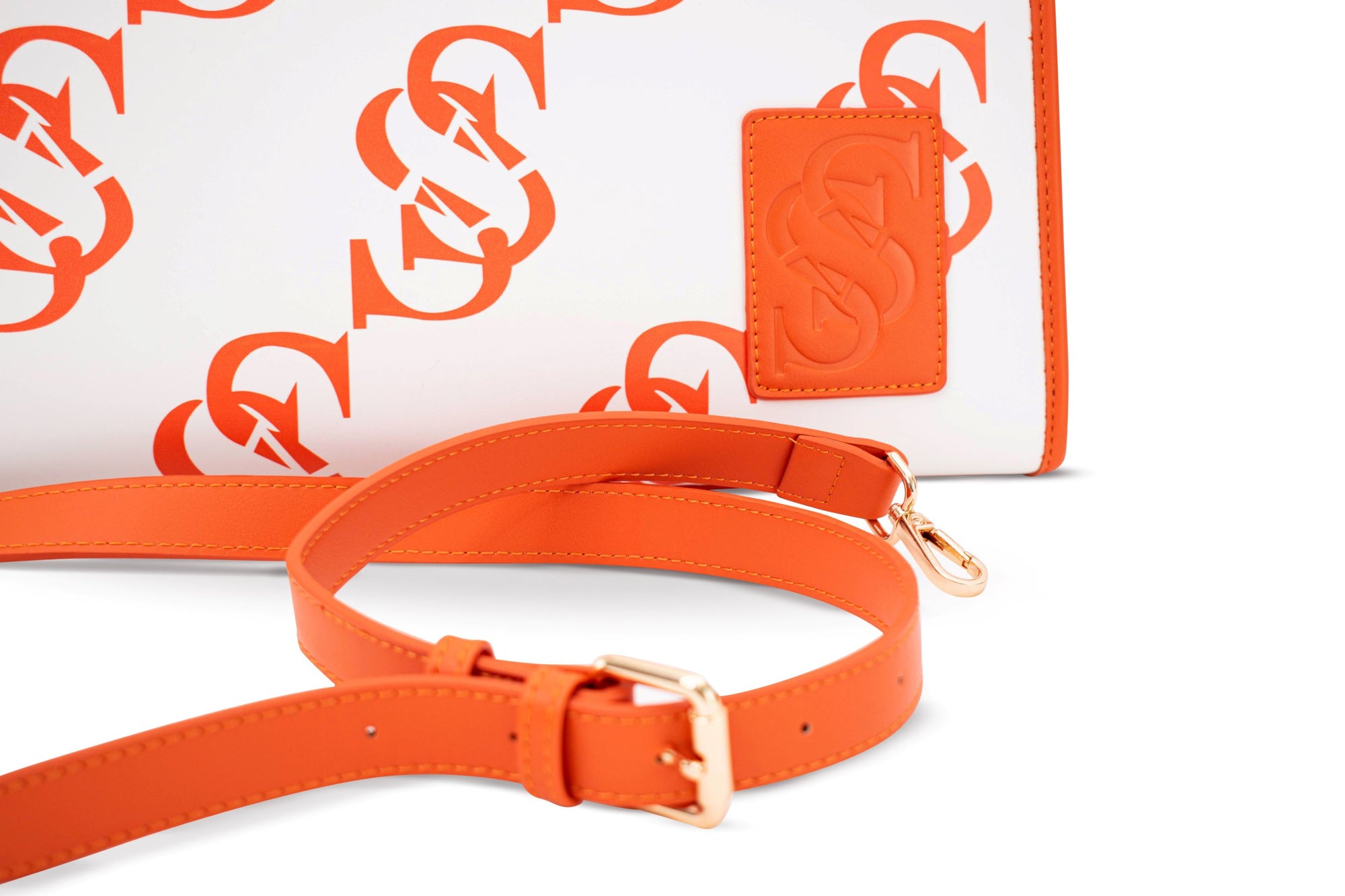 Signature Monogram Sekko Tote - Blood Orange
