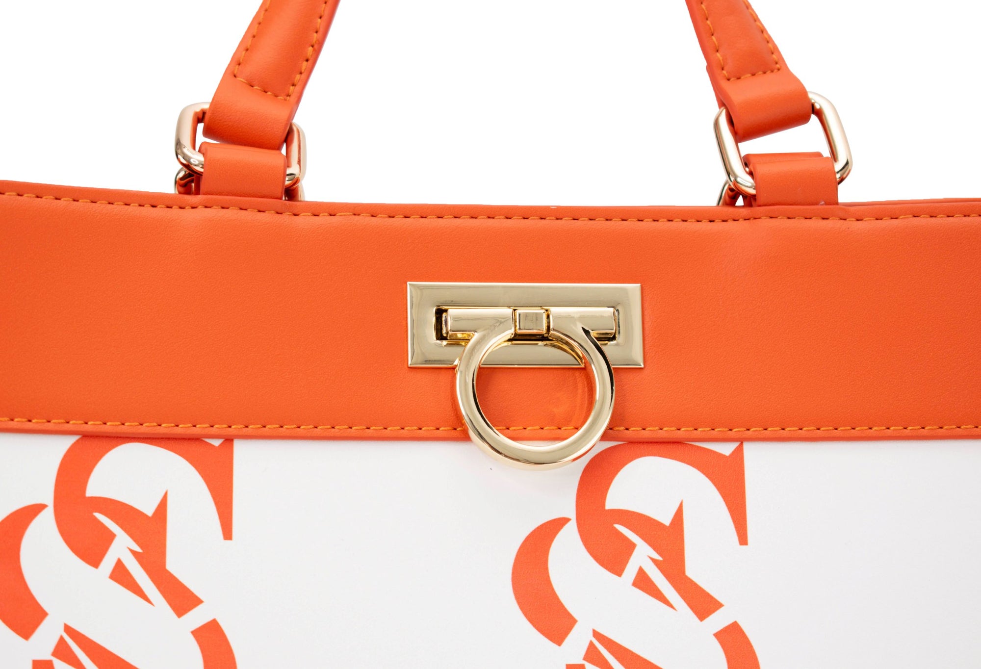 Signature Monogram Sekko Tote - Blood Orange