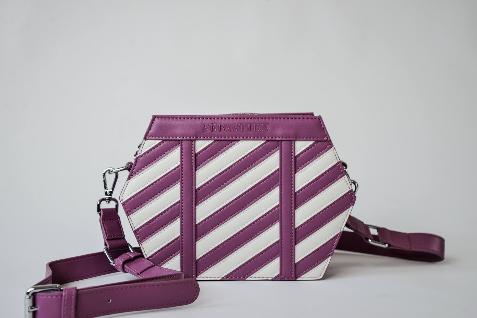 Echoveil Crossbody in Stripes