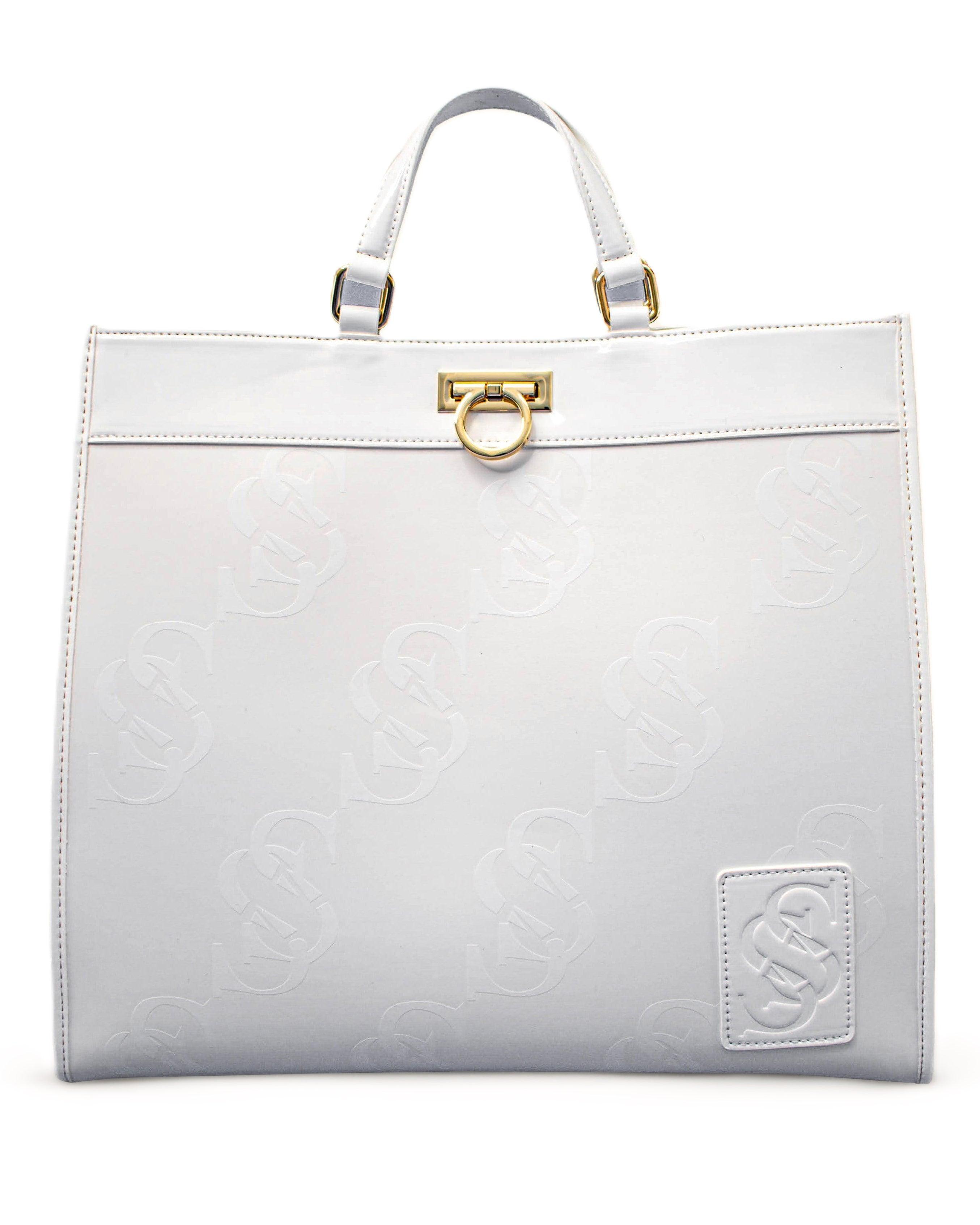 Signature Monogram Sekko Tote - Arctic Pearl - Sebastien DuPont