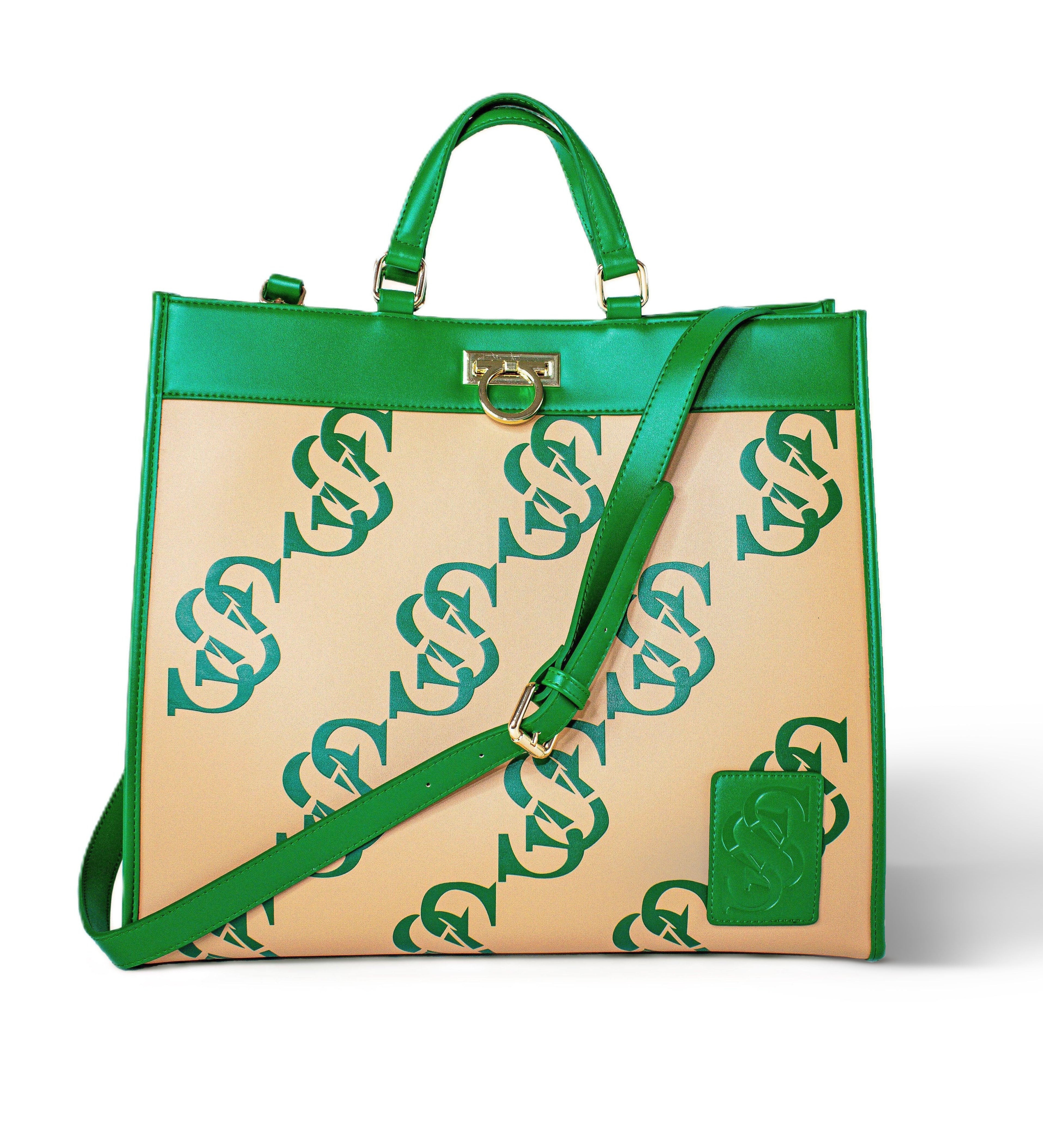 Signature Monogram Sekko Tote - Shadow Jade